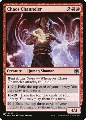 Chaos Channeler<br /><span class="collector-number">Collector No. AFR-136</span>