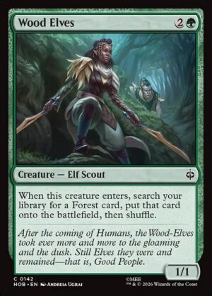Wood Elves - Foil<br /><span class="collector-number">Collector No. 142</span>