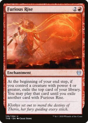 Furious Rise - Foil<br /><span class="collector-number">Collector No. 136</span>