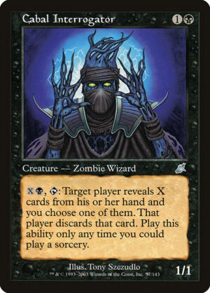 Cabal Interrogator<br /><span class="collector-number">Collector No. 57</span>