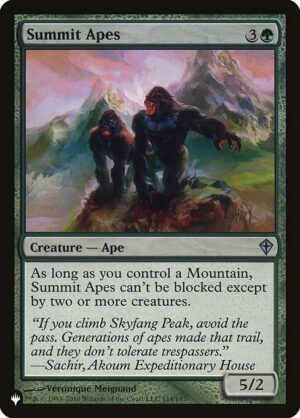 Summit Apes<br /><span class="collector-number">Collector No. WWK-114</span>