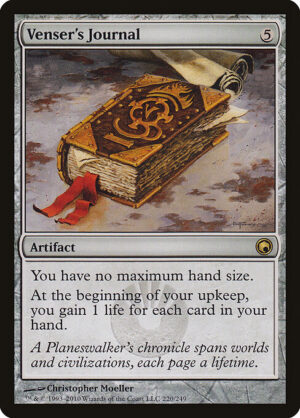 Venser's Journal<br /><span class="collector-number">Collector No. 220</span>