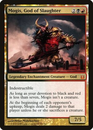 Mogis, God of Slaughter<br /><span class="collector-number">Collector No. 151</span>