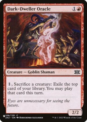 Dark-Dweller Oracle<br /><span class="collector-number">Collector No. 2X2-106</span>