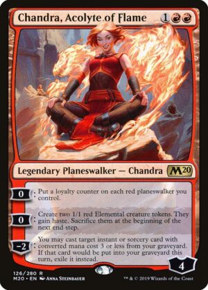 Chandra, Acolyte of Flame<br /><span class="collector-number">Collector No. 126</span>