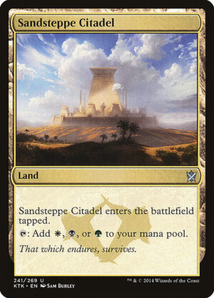 Sandsteppe Citadel - Foil<br /><span class="collector-number">Collector No. 241</span>