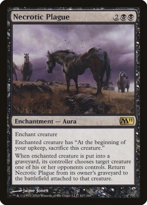 Necrotic Plague<br /><span class="collector-number">Collector No. 107</span>