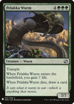 Pelakka Wurm<br /><span class="collector-number">Collector No. MM2-154</span>