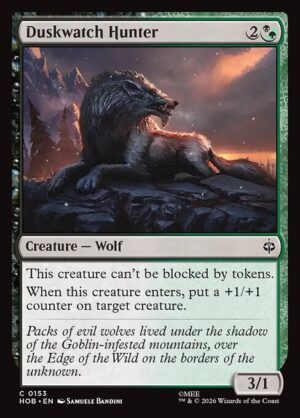 Duskwatch Hunter - Foil<br /><span class="collector-number">Collector No. 153</span>