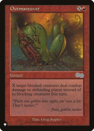 Outmaneuver<br /><span class="collector-number">Collector No. USG-205</span>