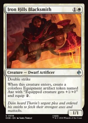 Iron Hills Blacksmith - Foil<br /><span class="collector-number">Collector No. 16</span>
