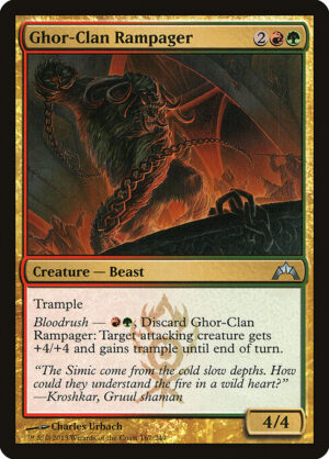 Ghor-Clan Rampager<br /><span class="collector-number">Collector No. 167</span>