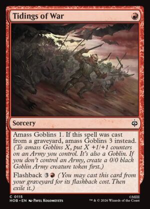 Tidings of War - Foil<br /><span class="collector-number">Collector No. 115</span>
