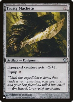 Trusty Machete<br /><span class="collector-number">Collector No. ZEN-209</span>