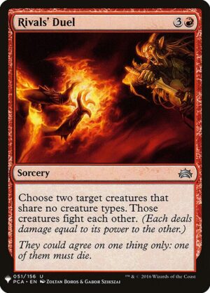 Rivals' Duel<br /><span class="collector-number">Collector No. PCA-51</span>