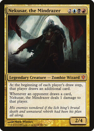 Nekusar, the Mindrazer<br /><span class="collector-number">Collector No. 201</span>