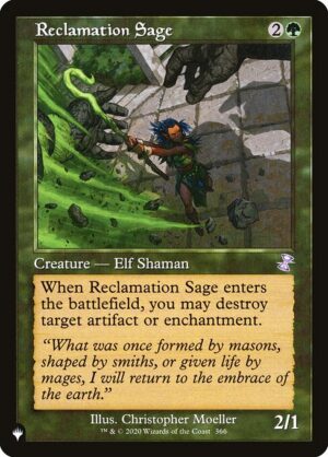 Reclamation Sage<br /><span class="collector-number">Collector No. TSR-366</span>
