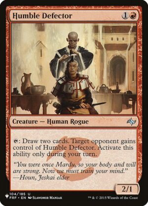 Humble Defector<br /><span class="collector-number">Collector No. FRF-104</span>