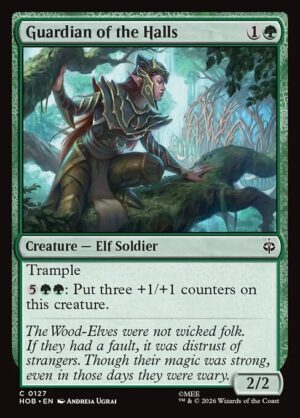 Guardian of the Halls - Foil<br /><span class="collector-number">Collector No. 127</span>