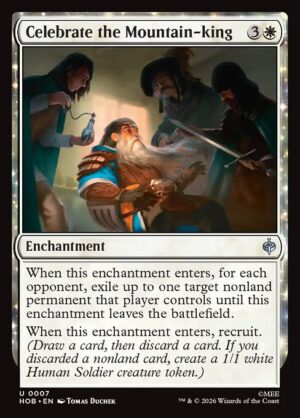 Celebrate the Mountain-king - Foil<br /><span class="collector-number">Collector No. 7</span>