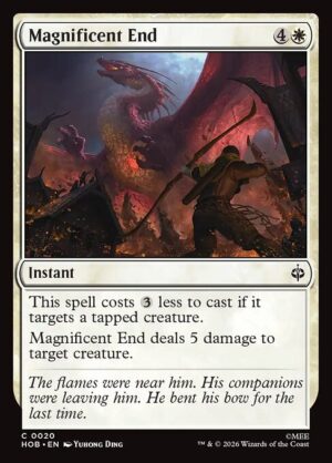Magnificent End - Foil<br /><span class="collector-number">Collector No. 20</span>