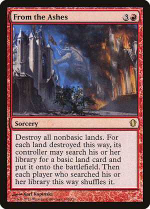 From the Ashes<br /><span class="collector-number">Collector No. 108</span>