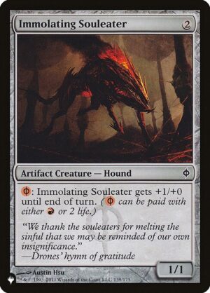 Immolating Souleater<br /><span class="collector-number">Collector No. NPH-139</span>