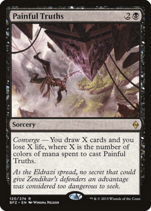 Painful Truths - Foil<br /><span class="collector-number">Collector No. 120</span>