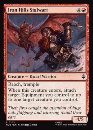 Iron Hills Stalwart - Foil<br /><span class="collector-number">Collector No. 102</span>