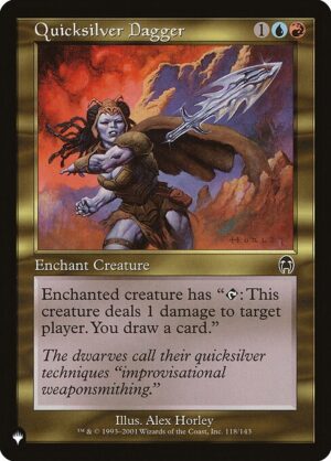 Quicksilver Dagger<br /><span class="collector-number">Collector No. APC-118</span>