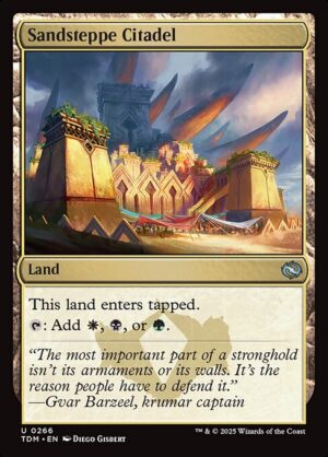 Sandsteppe Citadel - Foil<br /><span class="collector-number">Collector No. 266</span>
