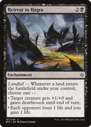 Retreat to Hagra<br /><span class="collector-number">Collector No. 121</span>
