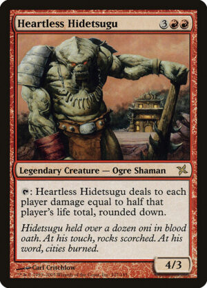 Heartless Hidetsugu - Foil<br /><span class="collector-number">Collector No. 107</span>