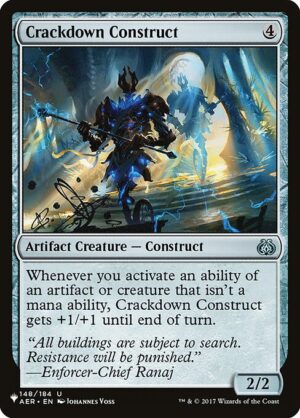 Crackdown Construct<br /><span class="collector-number">Collector No. AER-148</span>