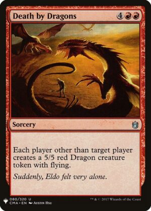 Death by Dragons<br /><span class="collector-number">Collector No. CMA-80</span>