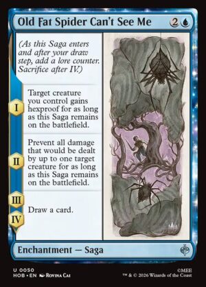 Old Fat Spider Can't See Me - Foil<br /><span class="collector-number">Collector No. 50</span>