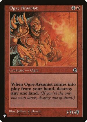 Ogre Arsonist<br /><span class="collector-number">Collector No. P02-110</span>