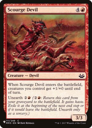 Scourge Devil<br /><span class="collector-number">Collector No. MM3-111</span>