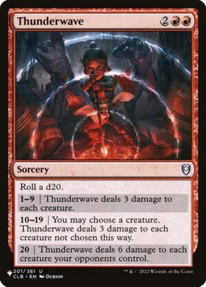 Thunderwave<br /><span class="collector-number">Collector No. CLB-201</span>