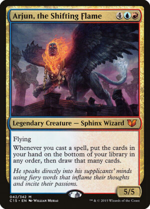 Arjun, the Shifting Flame<br /><span class="collector-number">Collector No. 42</span>