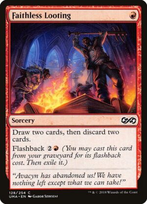 Faithless Looting<br /><span class="collector-number">Collector No. 128</span>