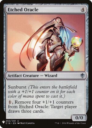 Etched Oracle<br /><span class="collector-number">Collector No. C16-252</span>