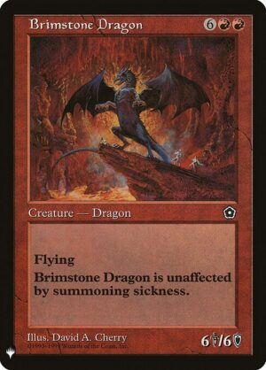 Brimstone Dragon<br /><span class="collector-number">Collector No. P02-92</span>