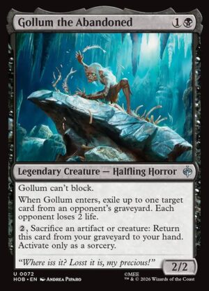 Gollum the Abandoned - Foil<br /><span class="collector-number">Collector No. 72</span>