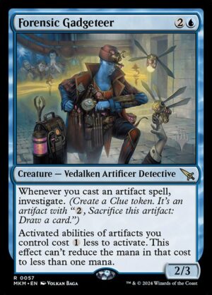 Forensic Gadgeteer<br /><span class="collector-number">Collector No. 57p</span>