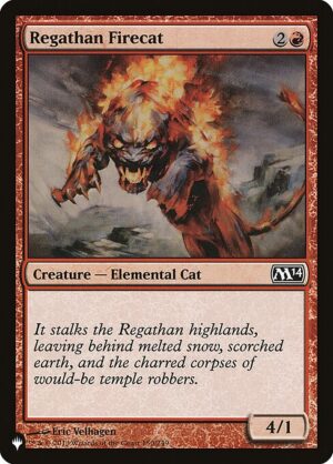Regathan Firecat<br /><span class="collector-number">Collector No. M14-150</span>