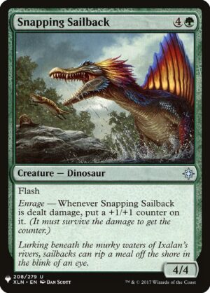 Snapping Sailback<br /><span class="collector-number">Collector No. XLN-208</span>