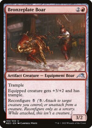 Bronzeplate Boar<br /><span class="collector-number">Collector No. NEO-135</span>