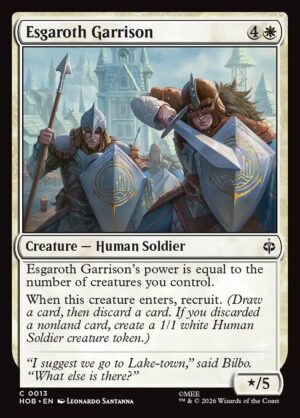 Esgaroth Garrison - Foil<br /><span class="collector-number">Collector No. 13</span>