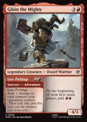 Glóin the Mighty // Easy Pickings - Foil<br /><span class="collector-number">Collector No. 99</span>